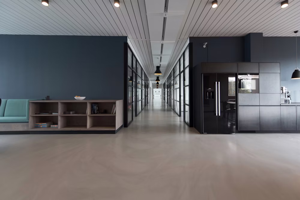 Modern open-plan office workspace in Pretoria East representing the 2026 coworking culture in Menlyn Maine and Hazelwood