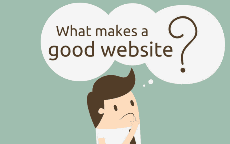 8 principles of a good website design