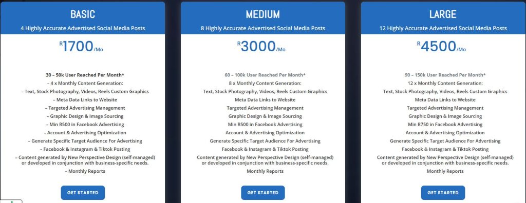 SOCIAL MEDIA MARKETING PACKAGES