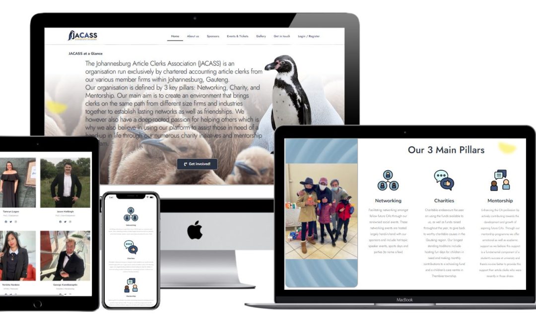 website development for Jacass in Johannesburg