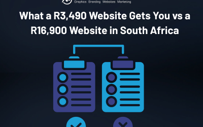 What a R3,490 Website Gets You vs a R16,900 Website in South Africa