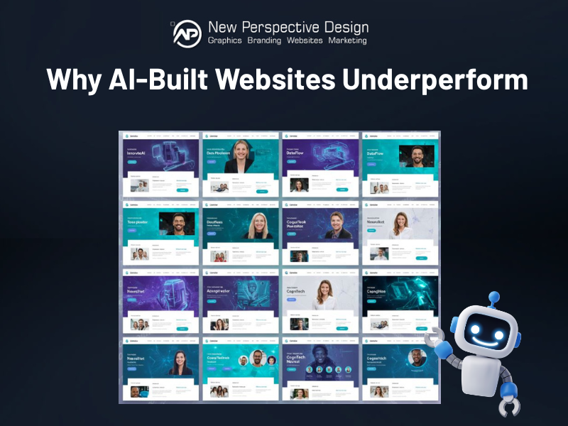 Why AI-Built Websites Underperform Why AI-Built Websites Underperform